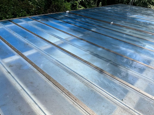 鳴沢村　屋根塗装工事